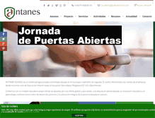 Tablet Screenshot of antaneschool.com